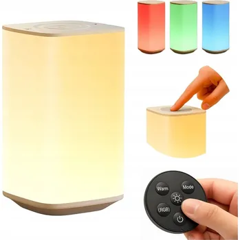 Lampička Noční lampa Murrano vícebarevná