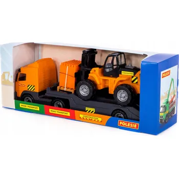 autíčko Nákladní auto s vysokozdvižným vozíkem Wader-Polesie 36889