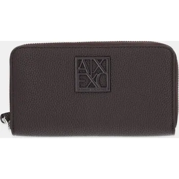 Peněženka Peněženka Armani Exchange dámská, hnědá barva, XW000361 AF11902 XW000361.AF11902. 89X, vel. ONE SIZE
