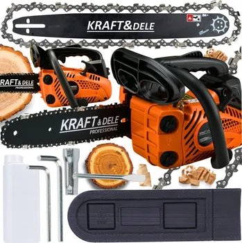 Motorová pila BENZÍNOVÁ ŘETĚZOVÁ PILA PROŘEZÁVACÍ MINI LEHKÁ VĚTVOVÁ PILKA SADA XL