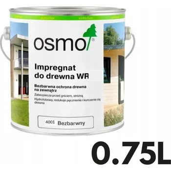 Olej na dřevo OSMO Impregnace na dřevo základní WR bezbarvá 4001 2,5L
