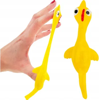 Hračka pro nejmenší Dovednostní hra prak hračka kuře katapult antistresová hra Martom
