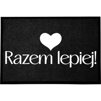 Hotová gumová rohožka, PVC 60 x 40 cm