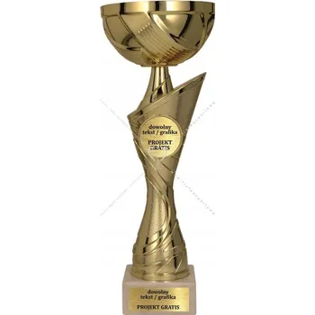 Nádherný zlatý pohár, sportovní trofej 45 cm + Gravírování DÁREK