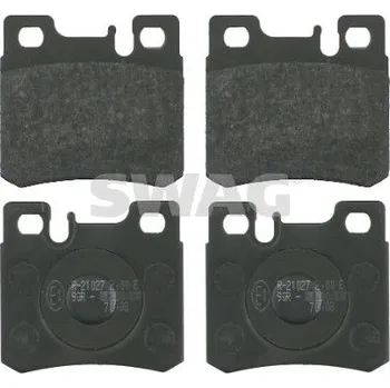 Autodíl Sada brzdových destiček, kotoučová brzda SWAG 10 91 6153