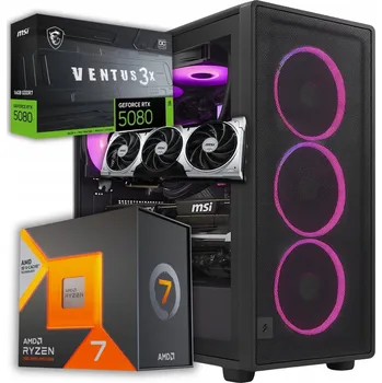 Stolní počítač Počítač Ryzen 7 5GHz | RTX 5080 16GB | 32GB DDR5 1TB SSD