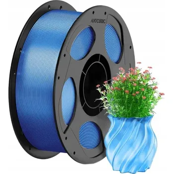 Filament Filament PETG Anycubic Translucent Blue Průhledný Modrý 1 kg