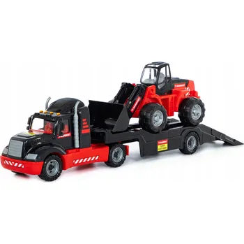 autíčko Nákladní tahač Mammoet s nakladačem Polesie 56993