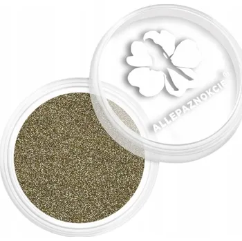 Třpytky na nehty ve skleničce ALLEPAZNOKCIE 2g Zlatá Gold Č. 148