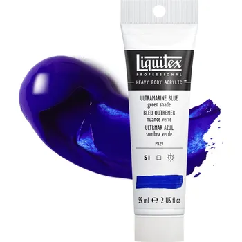 Vodová barva Akrylová barva Liquitex Heavy Body - Ultramarine Blue Green Shade
