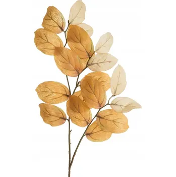 umělá květina Umělá květina větvička 76 cm žlutá světle hnědá