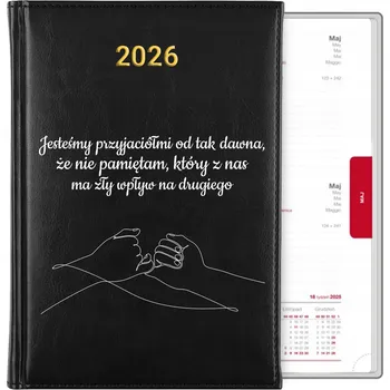 Kalendář Knižkový kalendář 2026 A5 žlutý