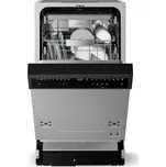 Klarstein Velaire 45cm 9 Programů Vestavná Myčka Stříbrná (10047460)