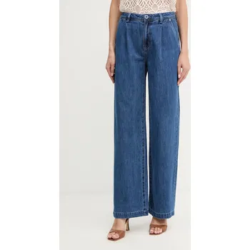 Dámské džíny Džíny Morgan PLIS modrá 55J, vel. 40