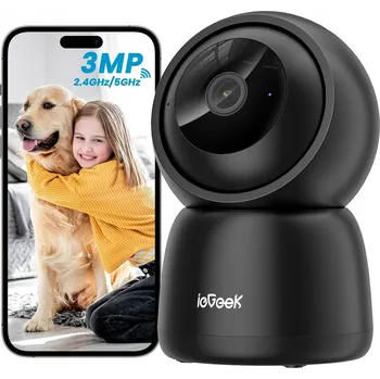 IP kamera WiFi IP kamera 2K 3MPx BEZDRÁTOVÁ na baterii s AI, SENZOR a DETEKCE POHYBU