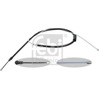 Lanko parkovací brzdy Tažné lanko, parkovací brzda FEBI BILSTEIN 101815
