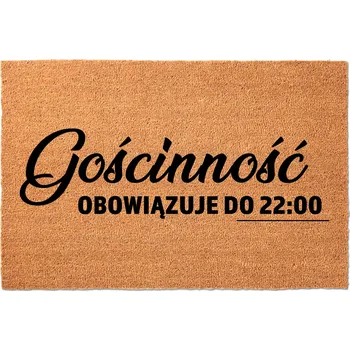 Hotová gumová kokosová rohožka 40 x 60 cm