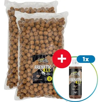 Boilies 10kg Boilies Carp Only Frenetic A.L.T. Oliheň Játra 20mm + Booster ZDARMA