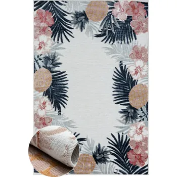 Koberec Kusový koberec Daisy weiß – na ven i na doma, 100x160, vícebarevná, chodba / předsíň, My Flair - 1 rok na vrácení + DOPRAVA ZDARMA k Vám i zpět