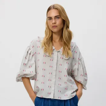 Reserved - Košile s ozdobným límcem - vícebarevná - 098IC-MLC - 098IC-MLC-L