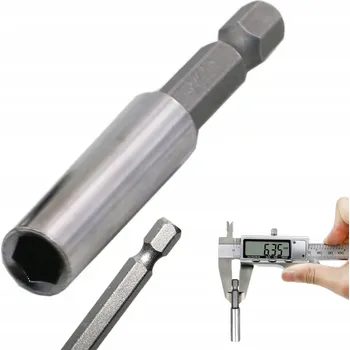 Bit PRODLUŽOVACÍ MAGNETICKÝ DRŽÁK / ADAPTÉR PRO BITY 1/4" - 60 mm PRO ŠROUBOVÁKY