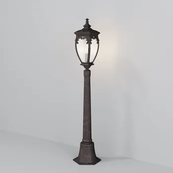 Venkovní osvětlení Maytoni Starožitný venkovní sloupek Fleur Floor Single Barva: Bronzová, Výška: 1130 mm O414FL-01BZ1 Starožitný venkovní sloupek Fleur Floor Single