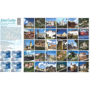 Karetní hra Jižní Čechy - pexeso