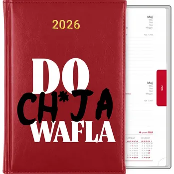 Kalendář Knižní kalendář 2026 A5 červený