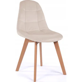 Jídelní židle ČALOUNĚNÁ ŽIDLE SKANDINÁVSKÝ STYL VELUR VEGAS