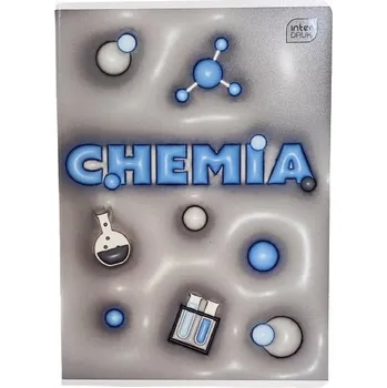 Sešit Sešit A5 s mřížkou Interdruk, 60 listů, motiv chemie
