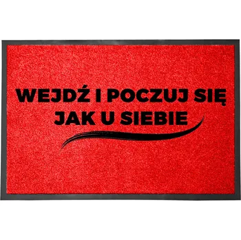 Hotová rohožka z plastu, PVC 60 x 40 cm