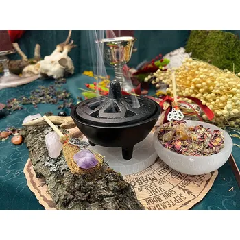 Aroma lampa Kadidelnice litinová Idhril 8 cm 8 cm