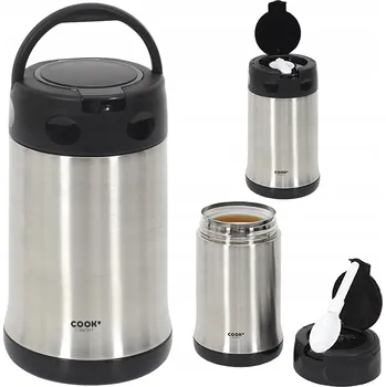 Termoska OBĚDOVÝ TERMOSKA NA POLÉVKU, ČAJ, KÁVU 500 ml LŽÍCE TERMOHRNEK NÁDOBA