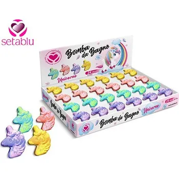 Dětský šampon SETABLU Šumivé tablety do koupele UNICORN - 30g