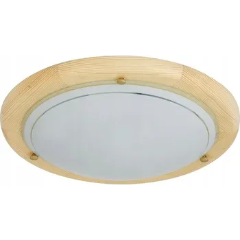 Stropní Svítidlo kulatý Rabalux 30 x 30 cm bílý, hnědý