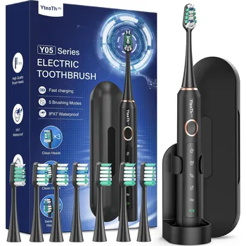 Péče o chrup YteaTh Y05 Sonický kartáček na zuby s pouzdro černý