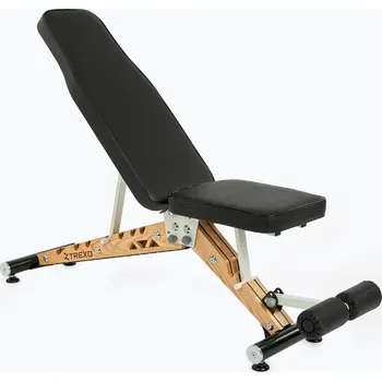 Posilovací lavice Tréninková lavice XTREXO Nastavitelná Leszy wood