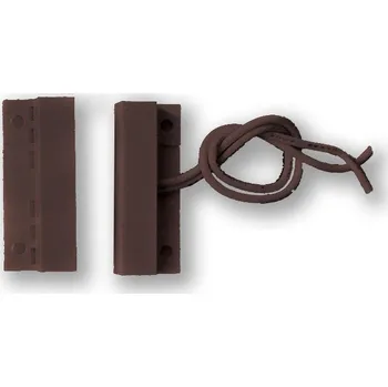 Centrální jednotka pro chytrou domácnost Magnetický kontakt FM-106 povrchový hnědý