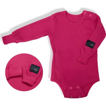 ESITO | Rostoucí body žebrované Color HOT pink - růžová / 92 - 98