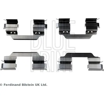 Přislušenství brzdového systému Sada příslušenství, obložení kotoučové brzdy BLUE PRINT ADN148601