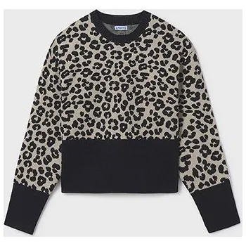 Dívčí šaty Mayoral Pletený svetr , 7310 barva: černá, Rozměr: 167 (18 let)