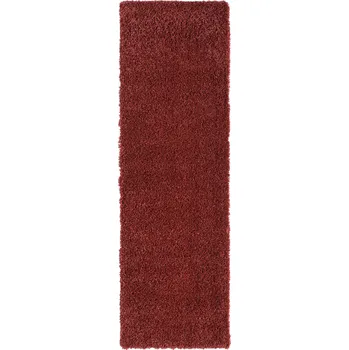 Koberec Běhoun My Shaggy weinrot, 80x300, červená, chodba / předsíň, My Flair - 1 rok na vrácení + DOPRAVA ZDARMA k Vám i zpět