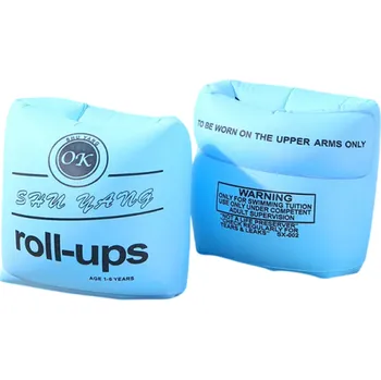 Plavecké brýle Dětské nafukovací rukávky PVC 17 x 18 cm Plavecké plováky pro děti i dospělé Bazénové náramky trubice vodní hračky a nafukovací bóje modrá