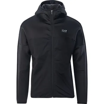 Pánská mikina Pánská Mikina EA7 VIGOR7 M HOODIE FZ 6RPM68PJJHZ0201 – Černá S