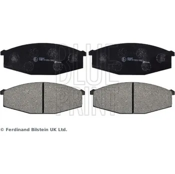 Brzdová destička Sada brzdových destiček, kotoučová brzda BLUE PRINT ADN14242