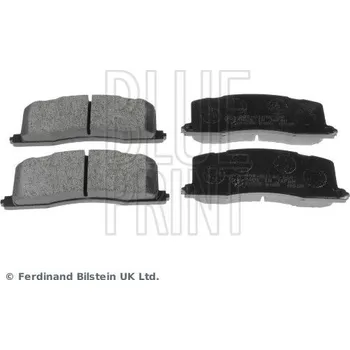 Brzdový systém Sada brzdových destiček, kotoučová brzda BLUE PRINT ADT342110