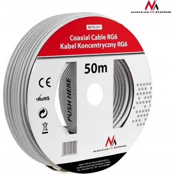 Video kabel Anténní kabel Maclean MCTV-571 50 m