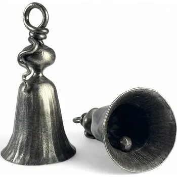 Stawaritsch Kovaný zvonek, zvoneček pro štěstí Černá