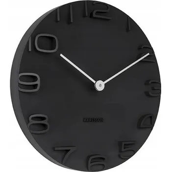 Hodiny Nástěnné hodiny Karlsson černé 42 cm