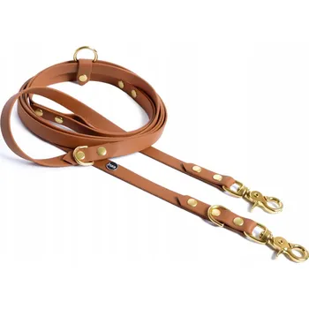 Vodítko pro psa Vodítko přepínací BURA BioThane - 3m/16mm KARAMELOVÁ M-L voděodolná